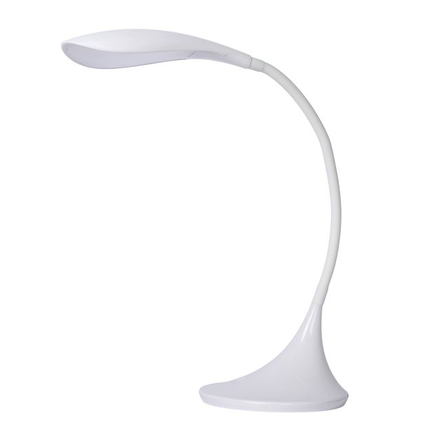 Lucide Emil - Schreibtischlampe - 17 x 22 x 37,5 cm - 4,5W dimmbare LED inkl - weiß