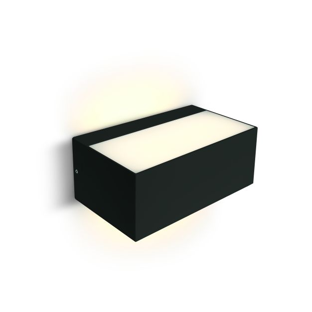 ONE Light Indoor/Outdoor Wall Lights - Wandleuchten für den Außenbereich - 23 x 10 x 9 cm - IP65 - anthrazit