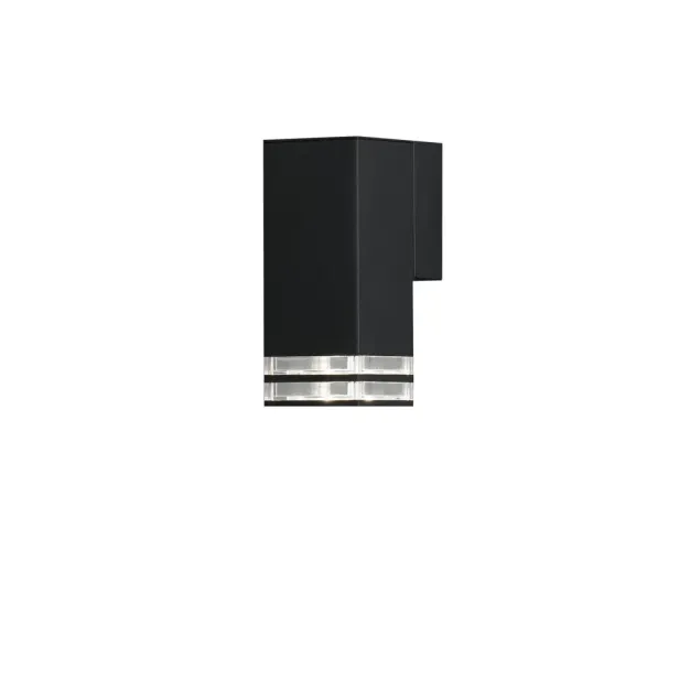 Konstsmide Pollux - außenwandleuchte - 7,5 x 11,5 x 19 cm - IP44 - schwarz
