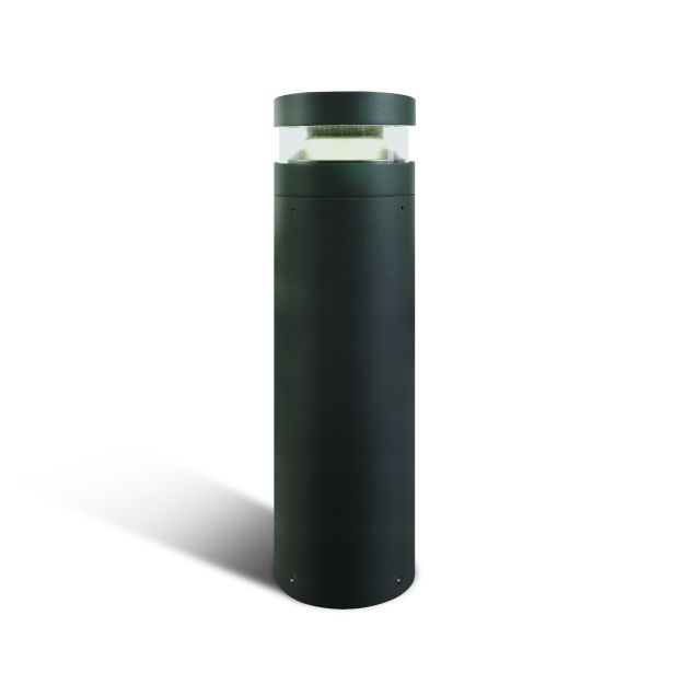ONE Light Project Poller - Gartenleuchte - Ø 16 x 60 cm - 20W LED inkl. - IP65 - anthrazit - weiße Lichtfarbe