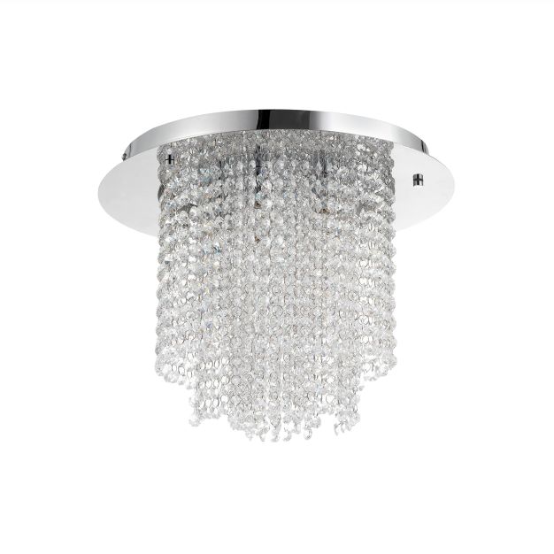 Nova Luce Fontana - Deckenleuchte - Ø 40 x 32 cm - Chrom