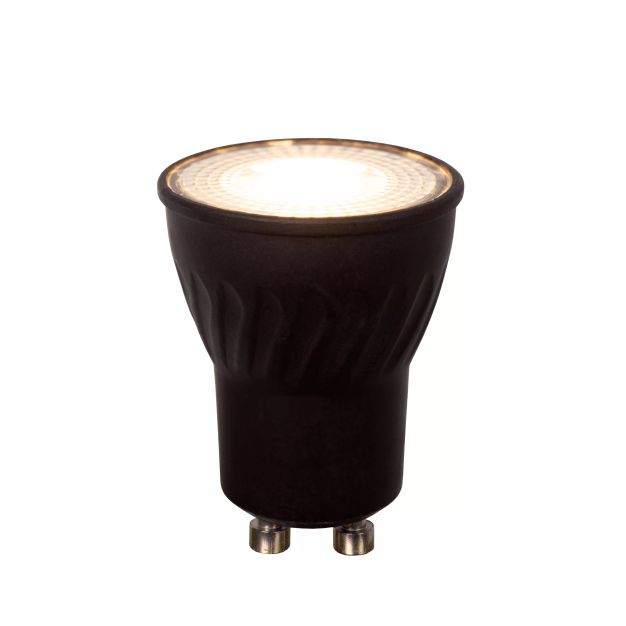 Lucide LED-Strahler - Ø 3,5 x 4,6 cm - GU10 (mini) - 3,8W dimmbar - 2700K - schwarz