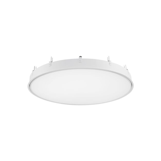 Nova Luce Perfect Profile Trimless - Einbaustrahler mit Fernbedienung (inkl.) - Ø 840 mm, 830 mm Einbaumaß - 80W dimmbare LED inkl. - 2700K-6000K - weiß