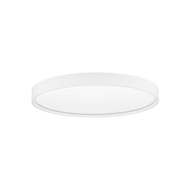 Nova Luce Olaf - deckenleuchte - Ø 60 x 5 cm - 60W dimmbar LED inkl. - sand weiß