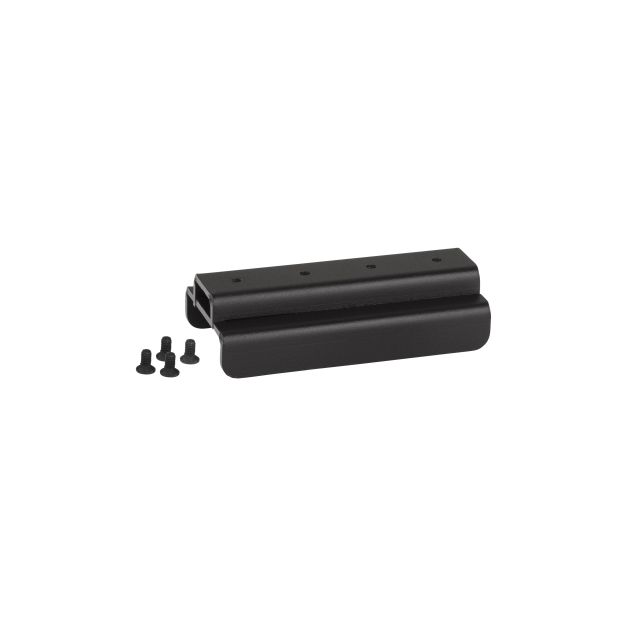 Nova Luce Verbinder für magnetisches Einbauprofil - 11 x 2,5 x 1,7 cm - schwarz