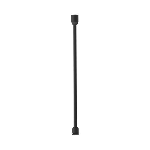 Nova Luce Sin - Verbindungsrohr für Curve Magnetprofil - Ø 2,3 x 37,3 cm - sandschwarz