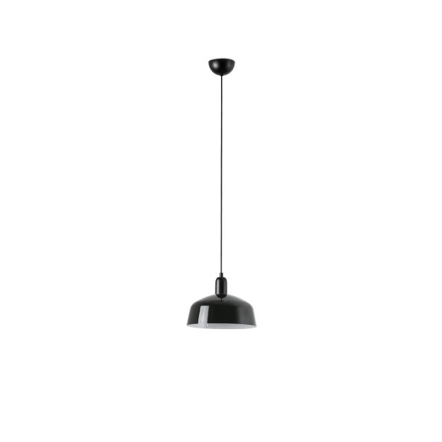 Faro Tatawin M - Pendelleuchte - Ø 25 x 211,5 cm - schwarz satiniert und schwarz glänzend
