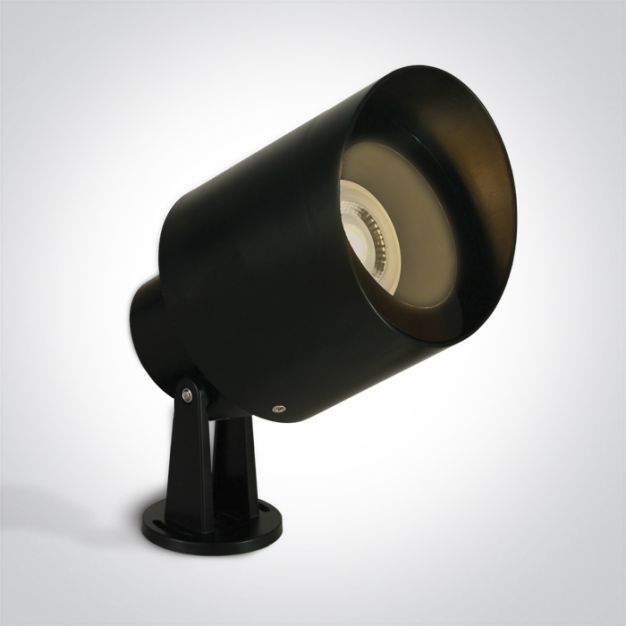 ONE Light Garden Spots - Bodenspot auf Erdspieß - Ø 12 x 20,5 cm - IP65 - schwarz