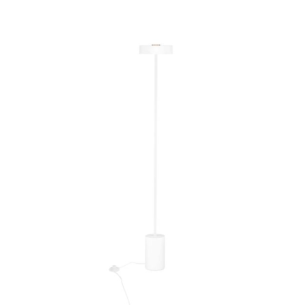 Nova Luce Thea - Stehleuchte - Ø 20 x 135 cm - 17W  LED inkl. - sand weiß