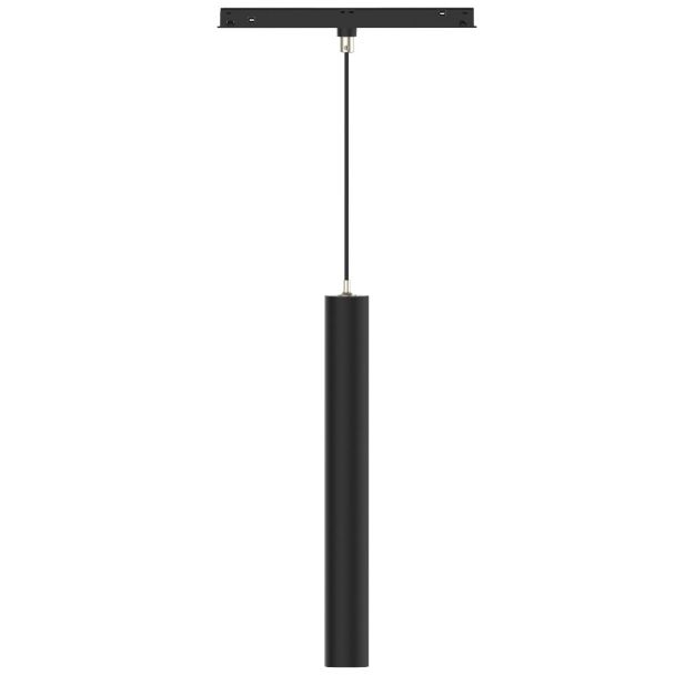 VK Lighting Eiva - Magnetisches Schienen-System - Hängeleuchte - Ø 3,6 x 130 cm - inklusive 7W LED - DALI dimmbar - schwarz
