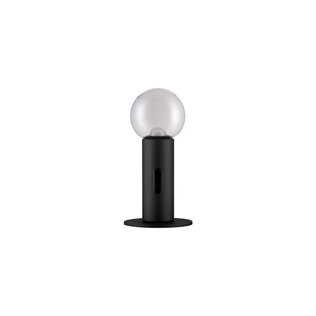 Nova Luce Chronos - Tischleuchte - Ø 15 x 30 cm - 11W dimmbar LED inkl. - schwarz