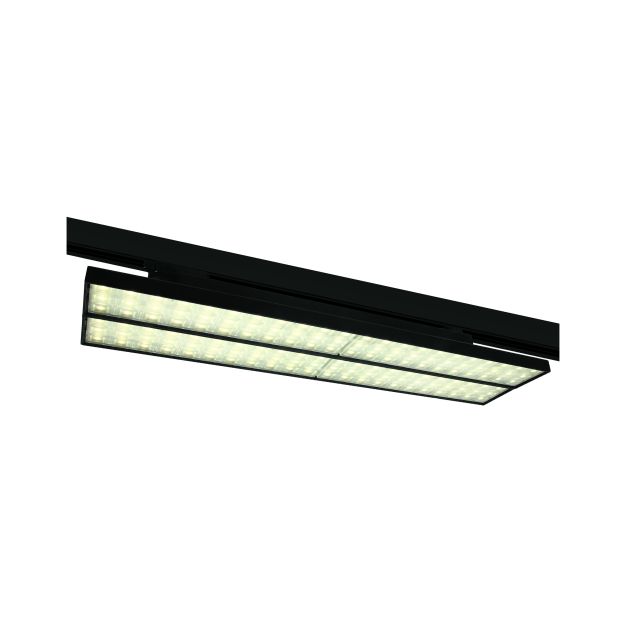 ONE Light High Power Linear Track Lights - 58,5 x 13,8 x 6 cm - 50W LED inkl - schwarz