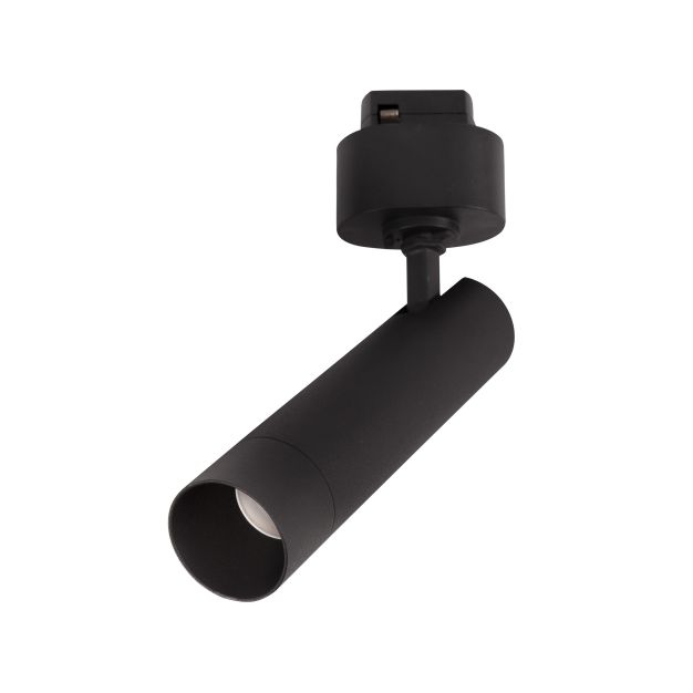 Nova Luce Nap - Strahler für Magnetprofilsystem - Ø 3 x 19 cm - 10W LED inkl. - schwarz - Lichtfarbe warmweiß