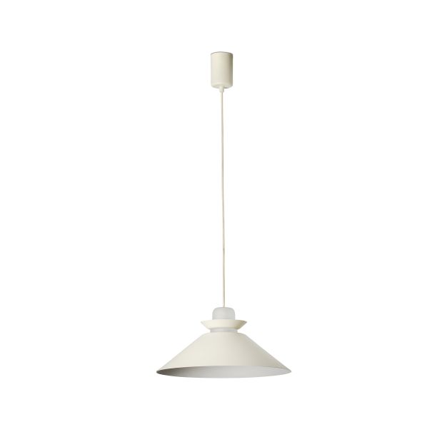 Faro Naos - Pendelleuchte - Ø 40 x 11,3 cm - matt weiß