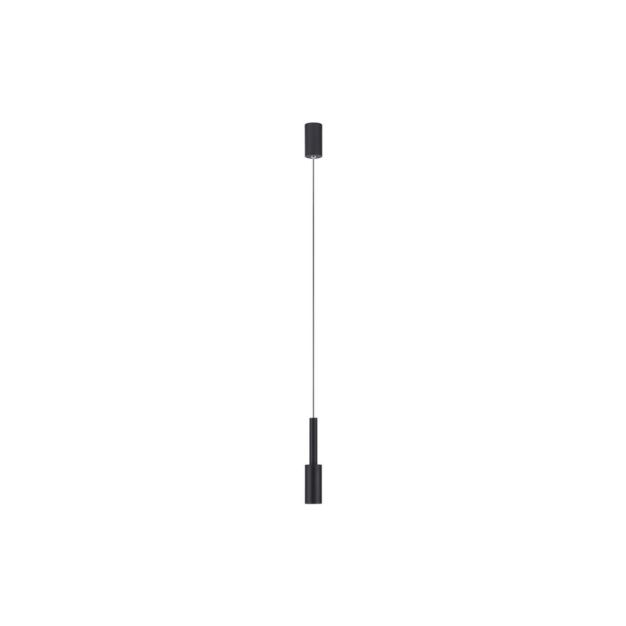 Nova Luce Joy - hängeleuchte - Ø 4 x 200 cm - 7W LED inkl. - sand schwarz