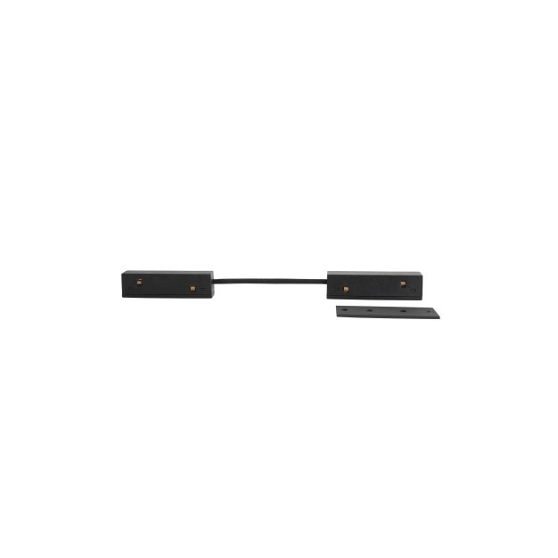 Nova Luce Ultra Slim - Steckverbinder elektrisch und mechanisch für magnetische Aufputzprofile - schwarz