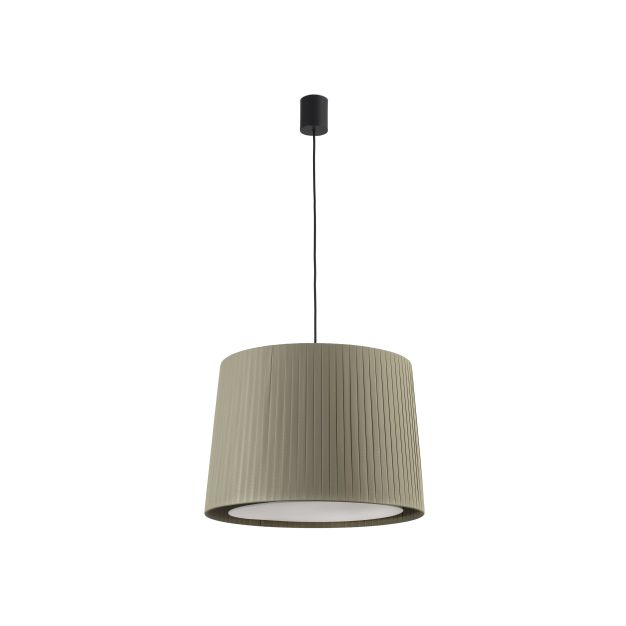 Faro Samba - Hängeleuchte - Ø 40 x 30 cm - schwarz und grün