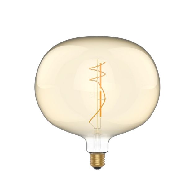 Daylight Italia LED-Lampe Ellipse - Ø 22 x 23,5 cm - E27 - 8,5W dimmbar - 2200K - amber