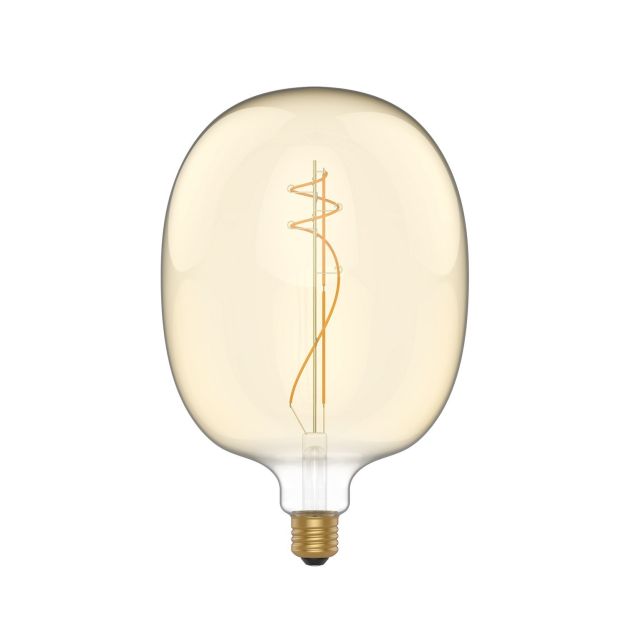 Daylight Italia LED-Lampe Ellipse - Ø 17 x 26,4 cm - E27 - 8,5W dimmbar - 2200K - amber