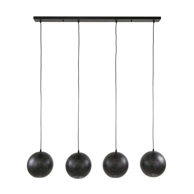 Vico Drop Glass - Hängeleuchte - 164 x 30 x 150 cm - schwarz