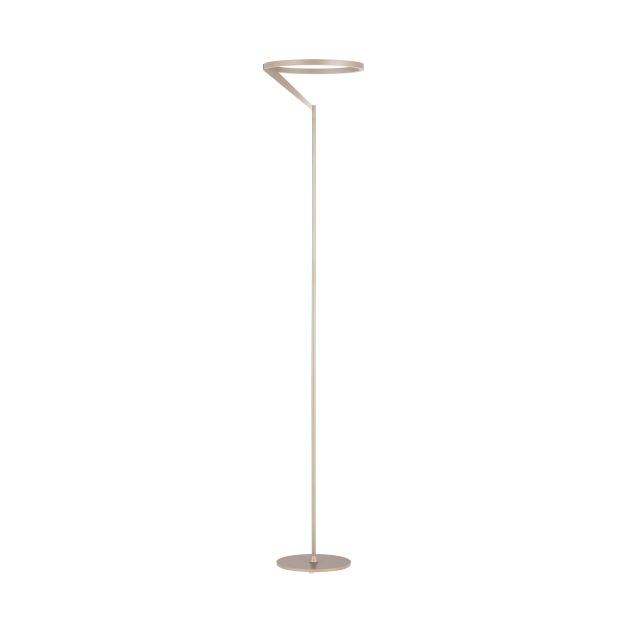 Nova Luce Tilia - Stehleuchte - Ø 33 x 168 cm - 26W dimmbar LED inkl. - Mokka Kaffee