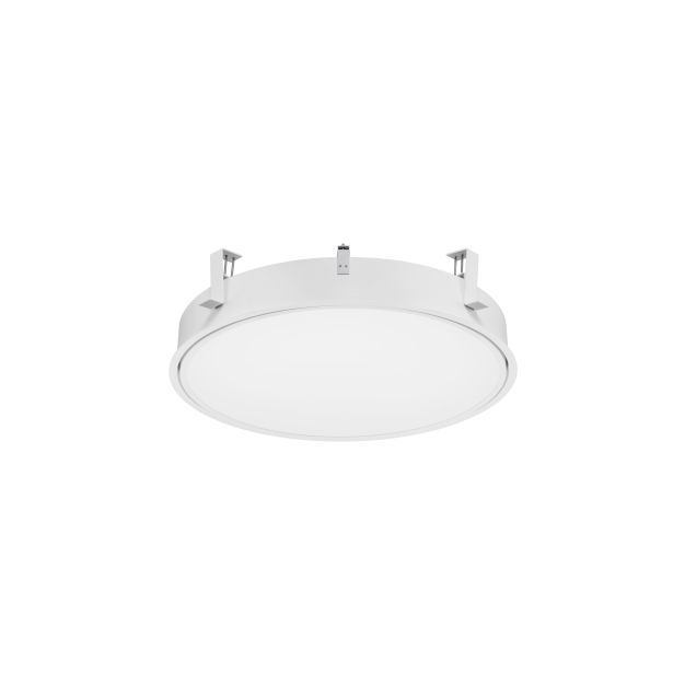 Nova Luce Perfect Profile Trimless - Einbaustrahler mit Fernbedienung (inkl.) - Ø 640 mm, 625 mm Einbaumaß - 40W dimmbare LED inkl. - 2700K-6000K - weiß