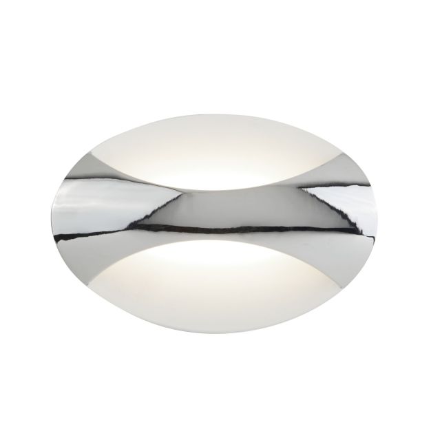 Searchlight Led Wall - Wandleuchte - 21 x 14,5 cm - 6,5W LED inkl. - Chrom