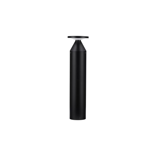 Nova Luce Neve - Gartenleuchte - Ø 13 x 50 cm - 11W LED inkl. - IP65 - Sand schwarz