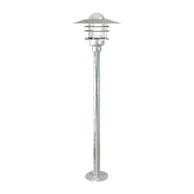 Nordlux Agger - Gartenleuchte - Ø 26 x 83 cm - IP54 - verzinkter Stahl