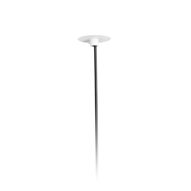 Faro - Zubehör Baldachin Einbau mit Rahmen - Ø 88 mm, 135 x 85 mm Einbaumaß - matt weiß