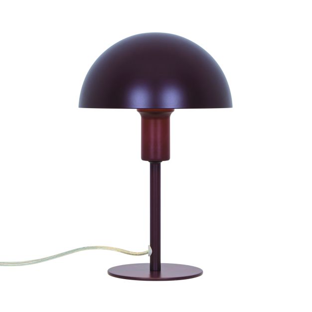 Nordlux Ellen Mini - Tischleuchte - Ø 16 x 25 cm - bordeaux