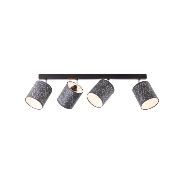 Brillant Galance - Aufbaustrahler 4L - 101 x 35 x 24,5 cm - schwarz