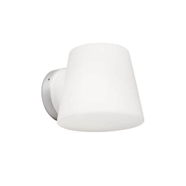 Faro Bianca - Wandleuchte - 12,3 x 14 x 11 cm - IP44 - Chrom poliert