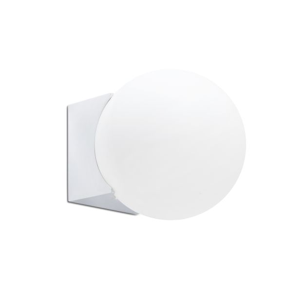 Faro Lago - Wandleuchte - 8 x 15 x 8 cm - IP44 - Chrom poliert