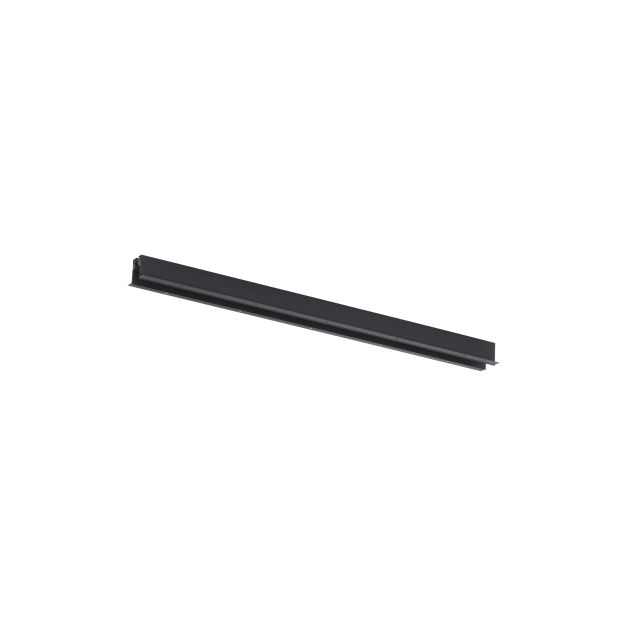 Nova Luce Buxton L - magnetisches Einbauprofil - 100 x 8,1 x 6,1 cm - schwarz
