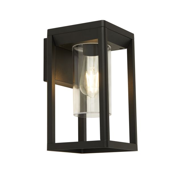 Searchlight Perth - Außenwandleuchte - 15 x 27 cm - IP44 - schwarz