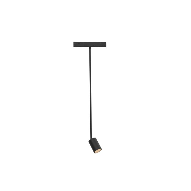 Nova Luce Ultra Slim - Pendelleuchte - Ø 4,5 cm x 60 cm - 5W LED inkl. - schwarz