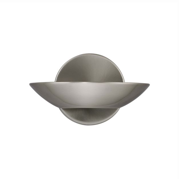 Searchlight Wall - Wandleuchte - 17 x 11 cm - 8W LED inkl - satiniert silber