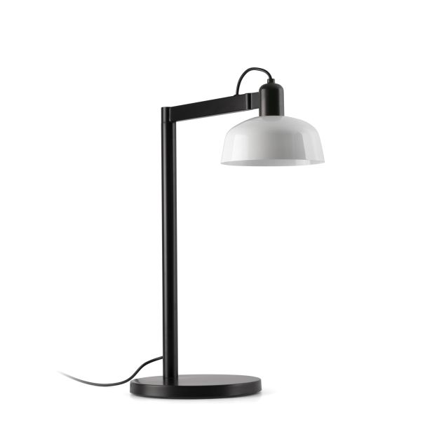 Faro Tatawin - Tischleuchte - 25 x 45,4 x 57,5 cm - schwarz satiniert und weiß glänzend