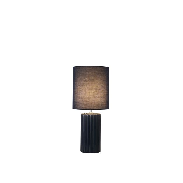 Searchlight Groove - Tischleuchte - Ø 22 x 51 cm - navy blau