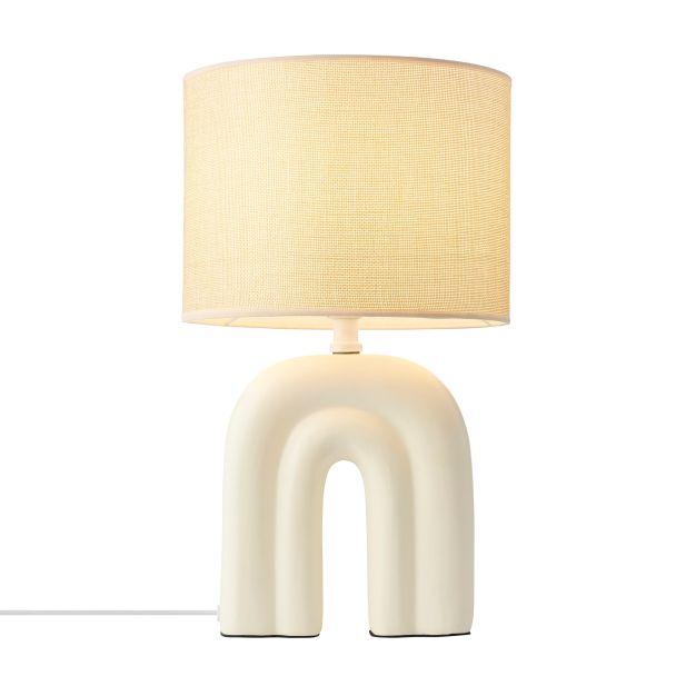 Nordlux Haze - Tischleuchte - Ø 24 x 42 cm - beige