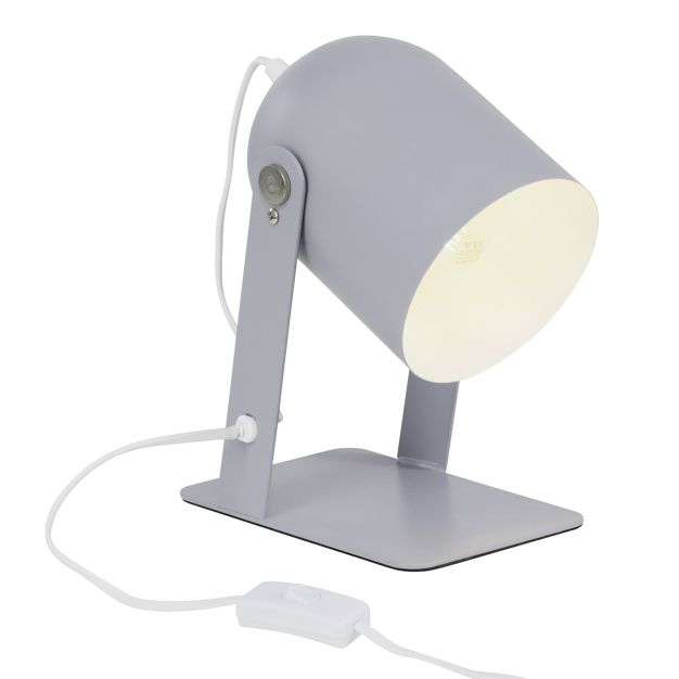 Brilliant Yan - Tischleuchte - 29 cm - grau