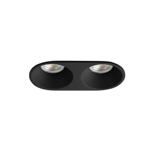 Faro Gas - Einbauspot - 176 x 86 mm, 168 x 78 mm einbaumaß - matt schwarz