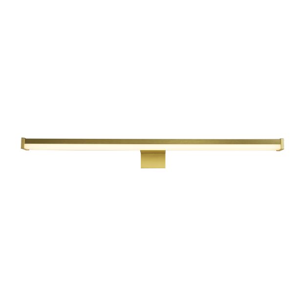 Searchlight Kos - Wandanbauleuchte - 40 x 5 cm - 8W LED inkl - IP44 - gold