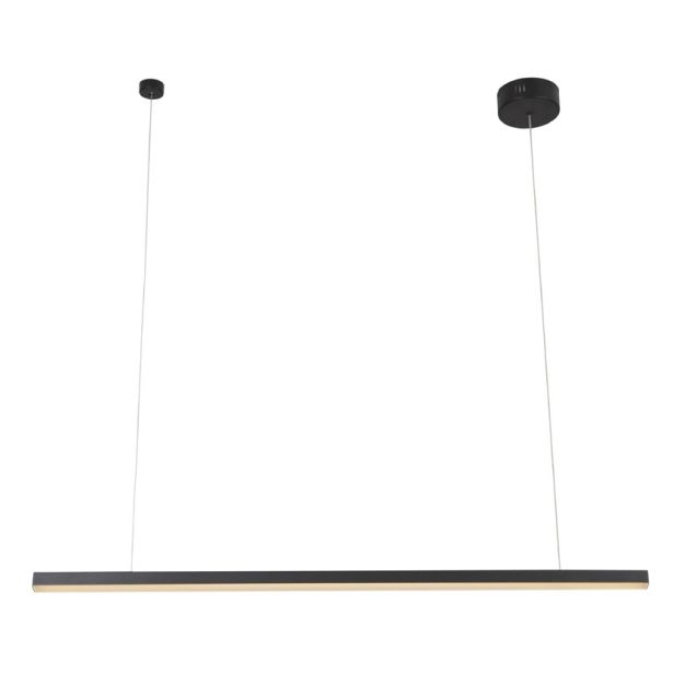 Maxlight Trio - Hängeleuchte - 100 x 150 cm - 12W LED inkl. - schwarz