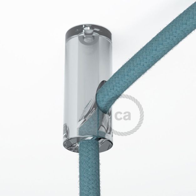 Creative Cables - Dezentralisierungsspitze - Ø 2 x 4 cm - transparent