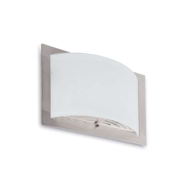 Faro Diula - Wandleuchte - 32 x 8,5 x 25 cm - Nickel satiniert