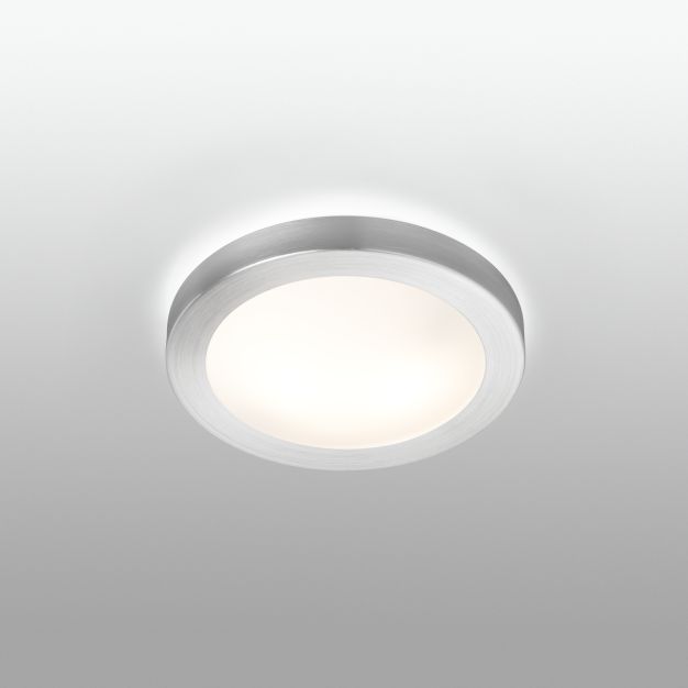 Faro Logos - Deckenleuchte - Ø 35 x 10 cm - IP44 - Aluminium