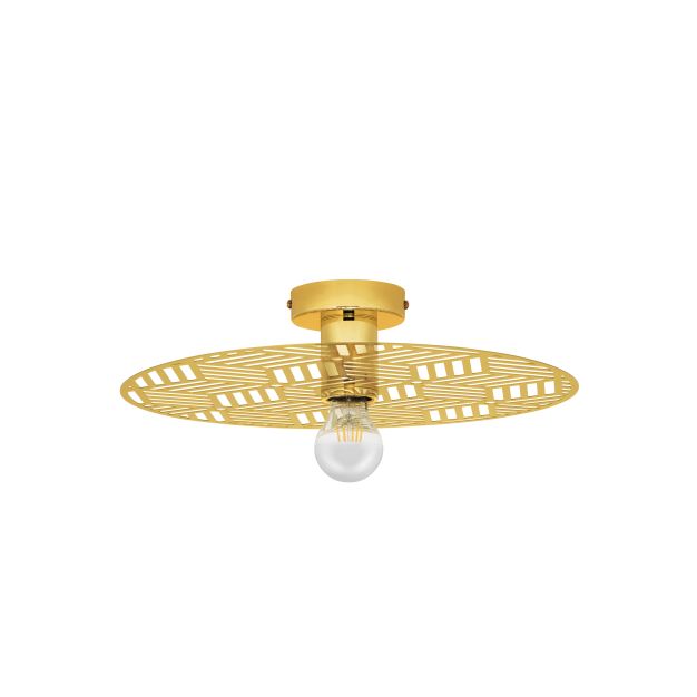 Nova Luce Eres - deckenleuchte - Ø 40 x 12 cm - gold
