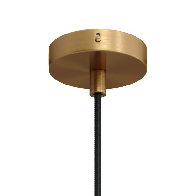 Creative Cables Mini - Deckenrosette - Ø 8,3 x 2,5 cm - gebürstete Bronze